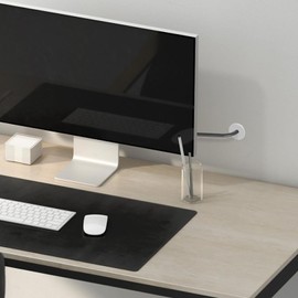 DuDuZui Desk Cable Grommet, Black Desk Cable Grommet, Desk Cable Hole Covers, Tidy Office and Home Workplace Cables, with Hole Saw (6 Pieces, White, 19 mm + 1 Hole Saw)