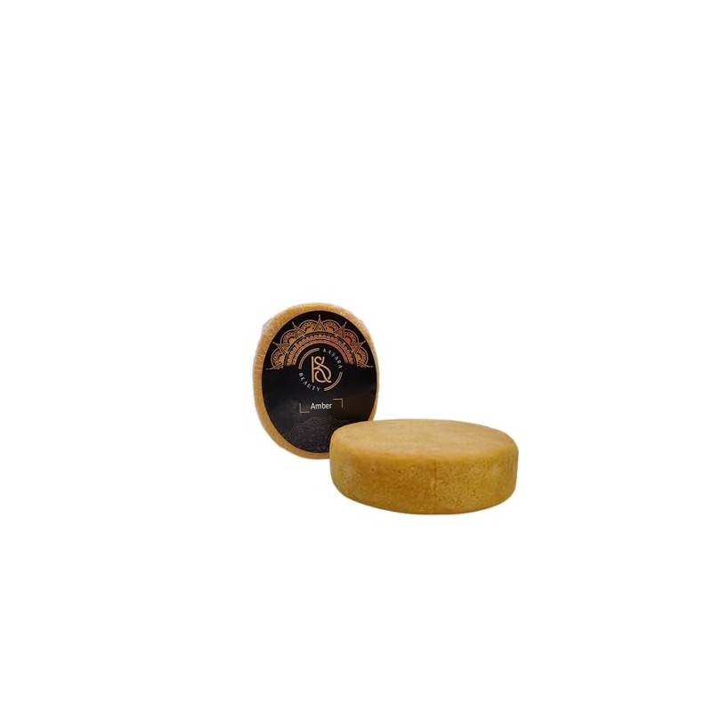 Sponge Soap with Amber Extract - For Smooth Skin 130g