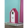 Karlsson Bright Pink Modern Cuckoo Alarm Clock