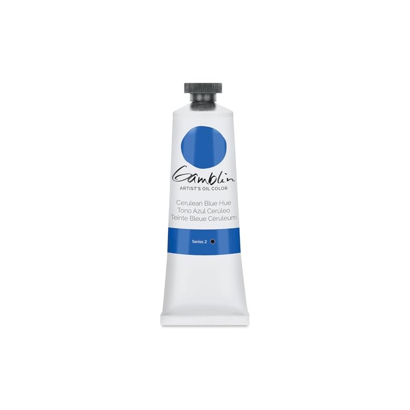 Gamblin Artist Oil 37Ml Cerulean Blue Hue