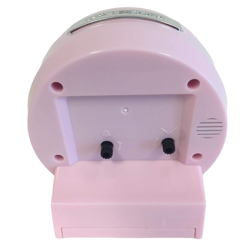 Unity Children's Beep Alarm Clock-49027, Pink, 10.5 x 10.5 x