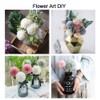 Blooming Paradise 10Pcs Artificial Fake Flower Plants Silk Chrysanthemum Ball