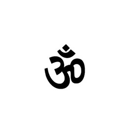 OM Semi Permanent Tattoo Waterproof Lasts 1-2 weeks Hindu Symbol