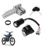 Motorcycle OEM Ignition Key Switch Starter Key Set Aluminum with
