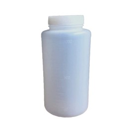 SagaSave Wide Mouth Reagent Bottle Plastic Empty Bottles Wide Mouth Reagent Bottles Lab Chemical Container (1000 ml)