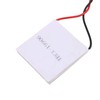 bqlzr 4x4cm White TEC1-19906 6A 24V DC 85N/cm2 Heatsink Thermoelectric