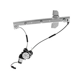 Front Left Driver Side Power Window Regulator with Motor - Compatible with 1999-2003 Dodge Ram 1500 Van
