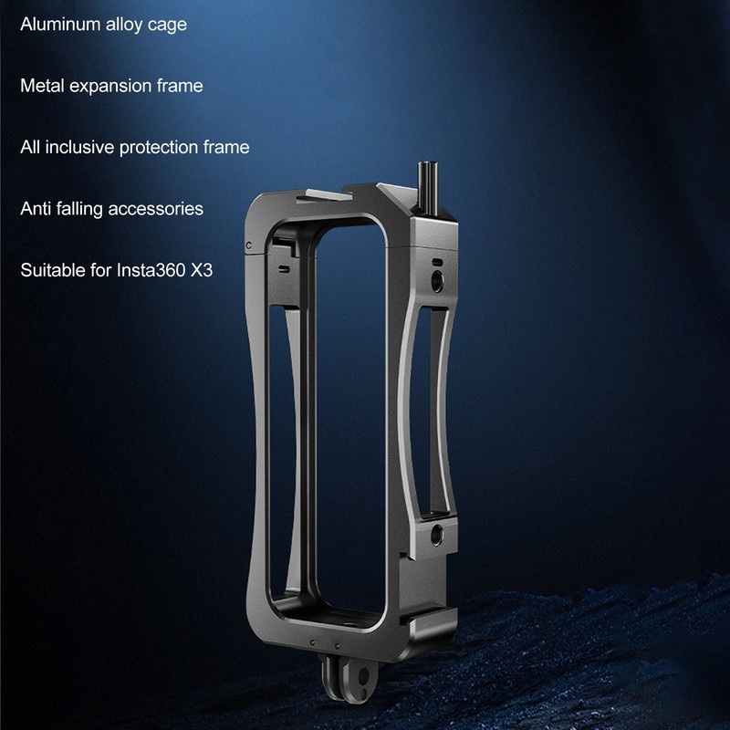 Aluminum Alloy Metal Camera Cage Video Vlogging Camera Frame Anti