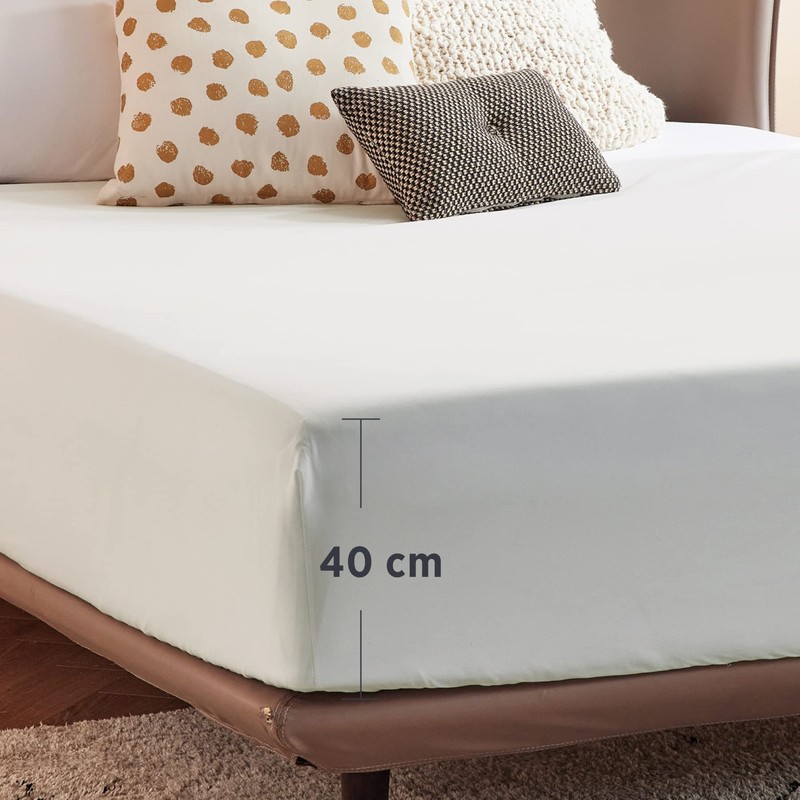 Bedsure King Size Fitted Sheets - Bed Sheets Extra Deep