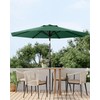 HarmonyHealth 9FT Patio Umbrella Outdoor, Market Umbrella, Table Umbrella with