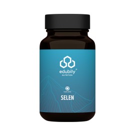 edubily nutrition® Selenium Complex Capsules - with the 3 High-Quality Selenium Forms Selenium Yeast, Sodium Selenite & L-Selenomethionine - Highly Bioavailable - 45 μg Selenium per Capsule