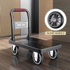 TIDY PALM Upgraded Foldable Push Cart Dolly | 660 lbs.Capacity