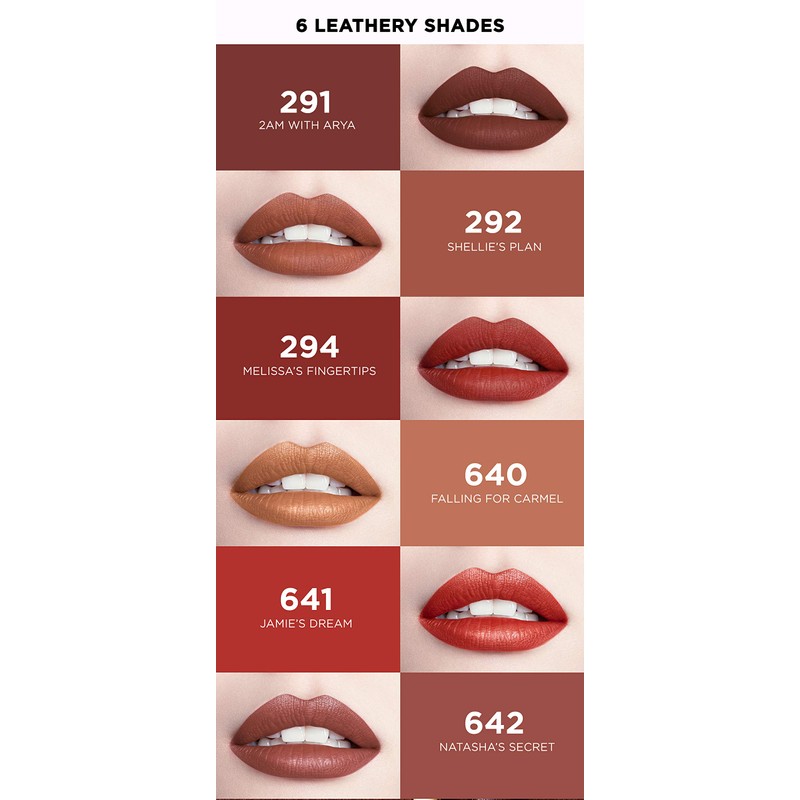 L'Oreal Paris Lip Callish M Matte N Luxe Leather Collection