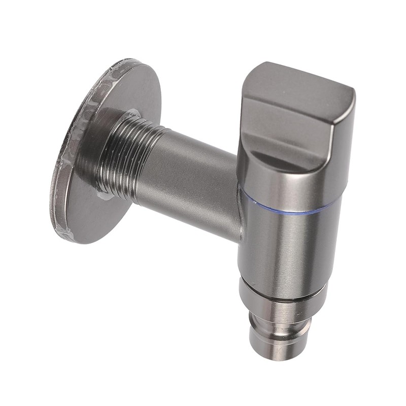 Namvo Washing Machine Tap Brass Angle Valve Snap-on Spout Connector