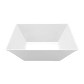 G.E.T. ML-250-W 20.4 qt. Square Bowl, White