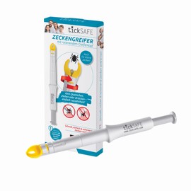 tickSAFE tick gripper with rotating gripper head for use on humans | The better alternative to tick tweezers - no squeezing, pulling or pressing - simply twist out gently