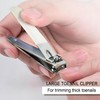 YUNYU Stainless Steel Nail Clippers, 3 Pieces Heavy Duty Toenail