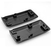 KEWISAUTO Front Bumper Guards Pads for Ford F-150, Black Bumper