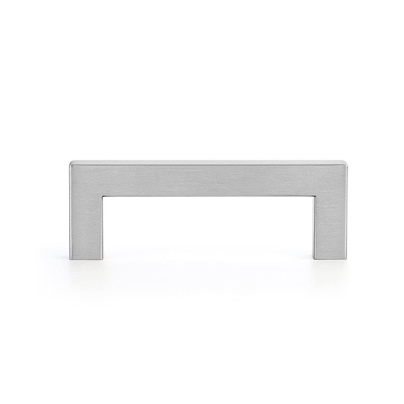 Ravinte 10 Pack 3-1/2 Inch Kitchen Square Cabinet Handles Satin