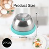YALiya Pack of 2 Egg Piekers, Stainless Steel Egg Picker,