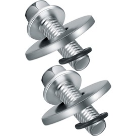 3/4 Inch Go Kart Clutch Bolt Kit Engine Clutch and Lock Washer, Minibike and Kart Engine, 10/12 Teeth(2 Sets)