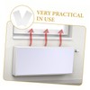 TEHAUX 2Pcs Magnetic Vent Cover Ceiling Vent Cover DIY Floor