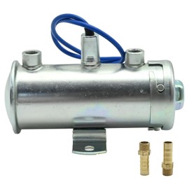 DUZFOREI 12V Power Flow Electric Fuel Pump Cylindrical Electric Fuel Pump for Motorcycle Car Accessories, Replaces 149-1828 27149-2093