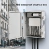 Namunanee Outdoor Electrical Junction Box, ABS Water Resistant Enclosure with