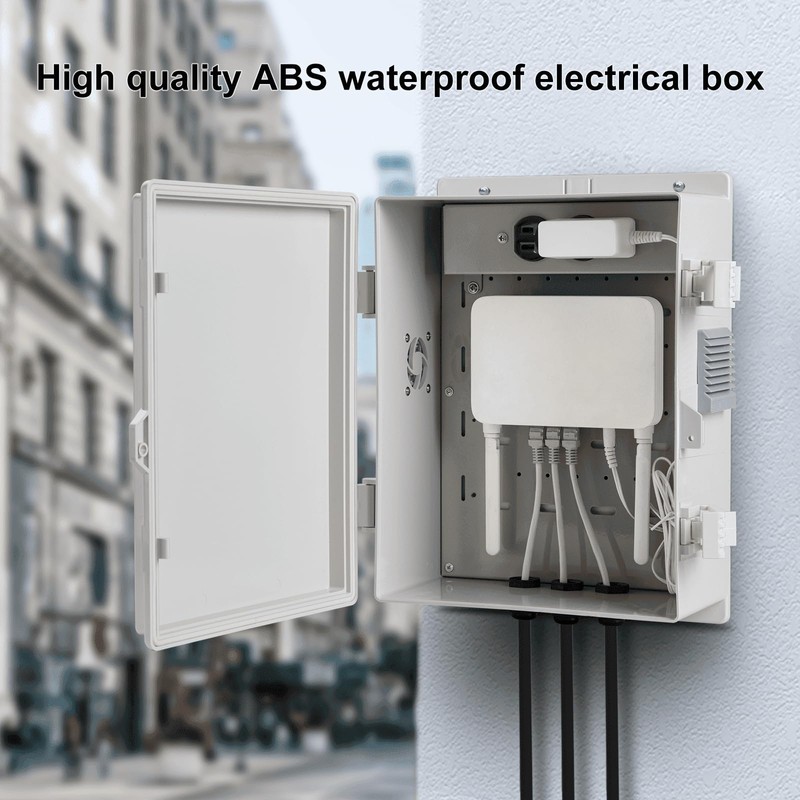 Namunanee Outdoor Electrical Junction Box, ABS Water Resistant Enclosure with