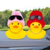 MuMyer Car Rubber Duck,Yellow Duck Car Dashboard Decorations Accessories with