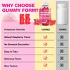 Potassium Gummies, Potassium Chloride Gummies 1200mg for Adults, Sugar-Free Potassium