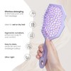 AIMIKE Glacier Detangling Brush, Pain-Free Detangler Brush for Curly Hair