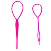 ruech 2 Topsy Tail French Braid Loop Hair Braid Ponytail
