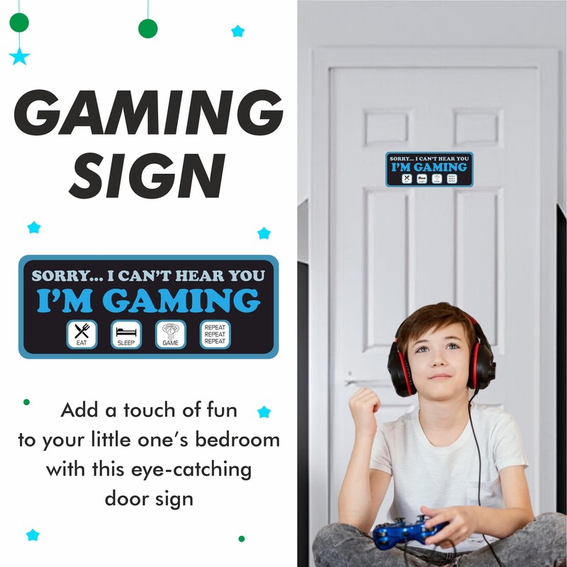 Sorry... I can't hear you - I'm Gaming Kids Bedroom