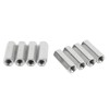 20 Pcs Hex Coupling Nut M5x0.8 25mm Length Stainless Steel