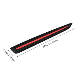 Bumper Protection Car Anti-Scratch Bumper Protection Car Bumper Protective Strip General Anti-Collision Strips for Car Bumpers Made of Carbon Fibre, Suitable for Most Cars (2 Pieces)