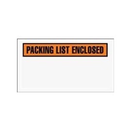 The Packaging Wholesalers 5 1/2 x 10" Panel Face Packing List Envelope, 1000/Case (ENVPQ24)