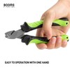 Booms Fishing CP2 Fishing Crimping Tool for Single-Barrel Sleeves, Green
