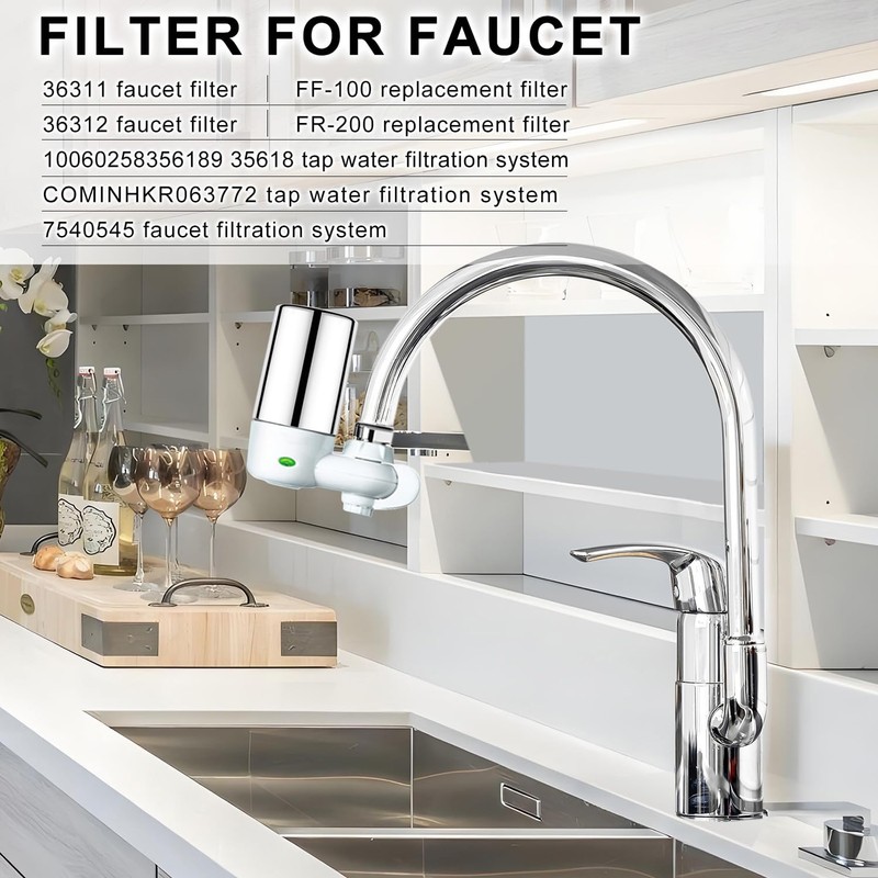 CHNPOFNT 3 pack Faucet Water Filter Replacement for Brita®Faucet Filter,