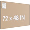 MaxGear Extra Large Bulletin Board 72" x 48", Foldable Felt