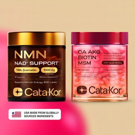 Longevity & Wellness Supplement with , Hyaluronic Acid & Biotin – Dietary Support Formula, NMN Cellular Health Blend, 30–60 Day Supply