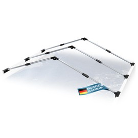 Rain, Winter and Dirt Protection for Your Pool and Cover | No More Water and Dirt Accumulation! Durable Aluminum System for Oval & Rectangular Above Ground Pools | Winter Protection | Easy Setup