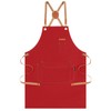 Genixart Chef Apron for Men Women with Gift Box Pack,
