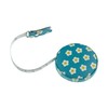 The Quilted Bear Daisies Retractable Tape Measure with Double Sided