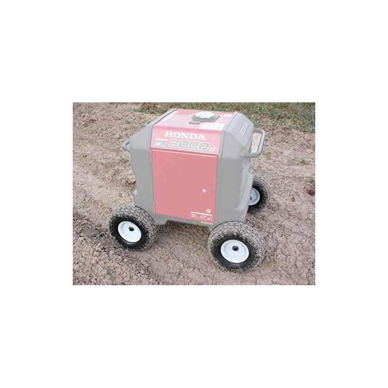 All Terrain Wheel Kit - fits Honda EU3000is Generator, Solid