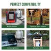 Alloxity 6FT Propane Hose Adapter 1lb to 20lb, Propane Tank
