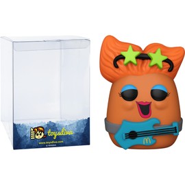 Rockstar M c Nugget: P o p ! Ad Icons Vinyl Figurine Bundle with 1 Compatible 'ToysDiva' Graphic Protector (113-52988 - B)