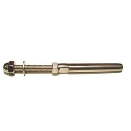 Hand Swage End Fitting for 1/4" Cable Railing, Type 316 Stainless Steel (5)