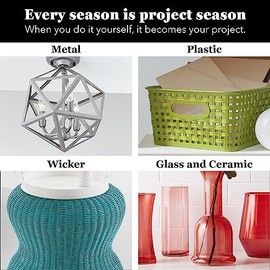 Krylon Short Cuts 3oz Sun Yellow Enamel Paint High Gloss Fast Dry Finish