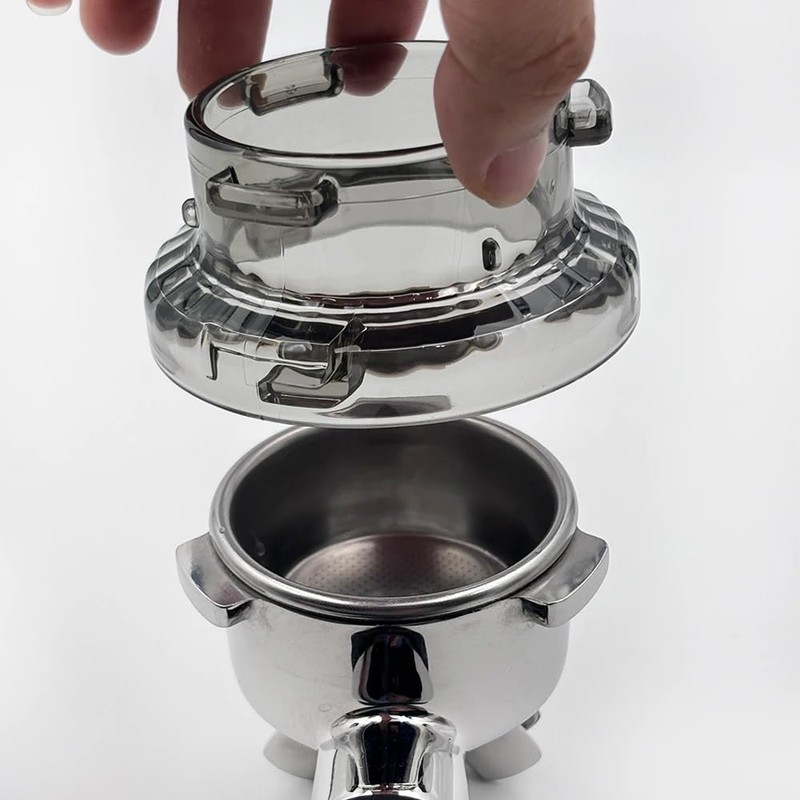 KtbeYTi 54 mm Coffee Replacement Funnel Plastic Coffee Dosing Ring